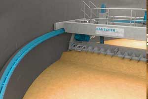 Circular high-performance kiln with fixed floor