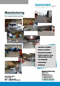 Information sheet manufacturing